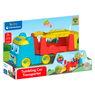 Машинки для малюків - Ігровий набір Clementoni Tumbling Car Transporter (8005125178926)#2