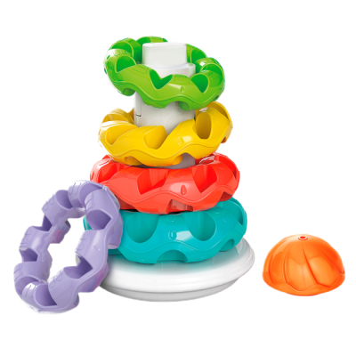 Розвивальні іграшки - Розвивальна іграшка Clementoni Пірамідка з кільцями (8005125171033)#2