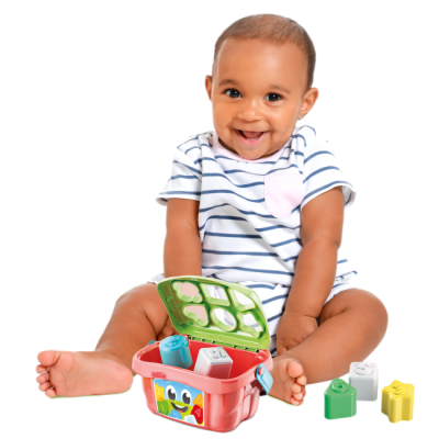 Розвивальні іграшки - Сортер Clementoni Відро з фігурками (8005125171064)#4