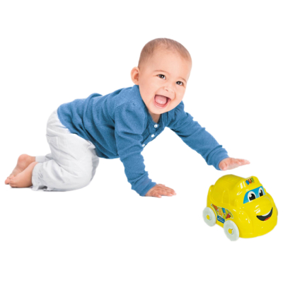 Розвивальні іграшки - Пірамідка Clementoni Веселі машинки (8005125171118)#5