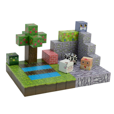 Магнитные конструкторы - Магнитный конструктор Країна Іграшок 86 деталей (Z014A)#2