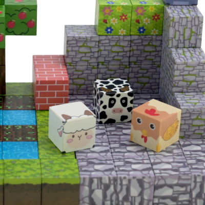 Магнитные конструкторы - Магнитный конструктор Країна Іграшок 86 деталей (Z014A)#3