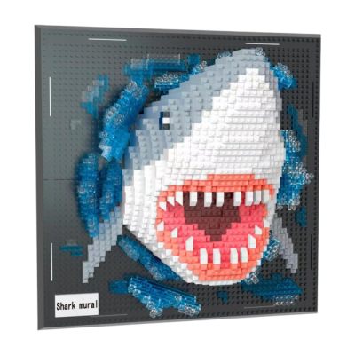 Блочные конструкторы - Конструктор Країна Іграшок 3D Акула 2166 деталей (669-40)#2