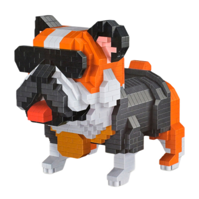 Блочные конструкторы - Конструктор Країна Іграшок Бульдог 1000 деталей (911-2)#2