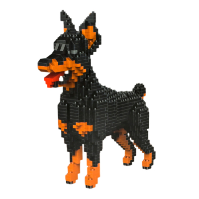 Блочные конструкторы - Конструктор Країна Іграшок Доберман 950 деталей (911-4)#2