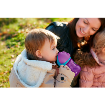 Товары по уходу - Поильник Avent с трубочкой-непроливайкой фиолетовый (SCF796/02)#3