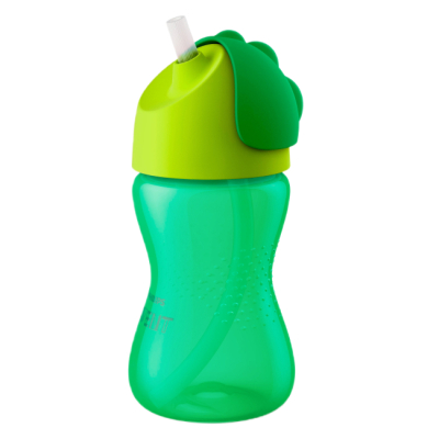 Товары по уходу - Поильник Avent с трубочкой-непроливайкой зеленый (SCF798/01)#2
