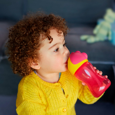 Товари для догляду - Поїльник Avent з трубочкою-непроливайкою рожевий (SCF798/02)#3