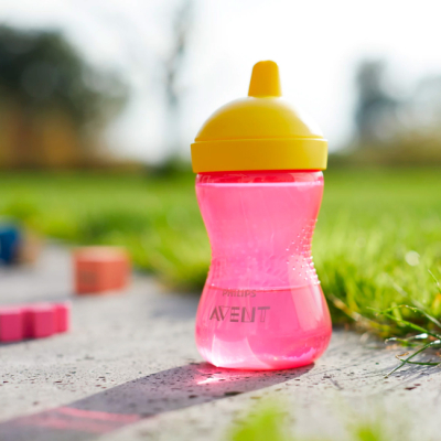 Товары по уходу - Поильник Avent с твердым розовым носиком (SCF804/04)#4