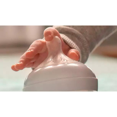 Товари для догляду - Пляшечка для годування Avent Natural Природний потік (SCY903/01)#3