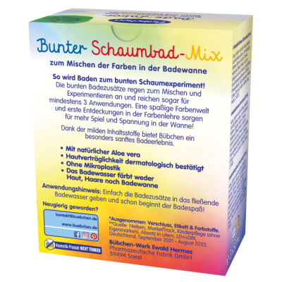 Косметика - Пена для ванной Bubchen Лаборатория в ванной 3 х 50 мл (1500040/12452372)#2