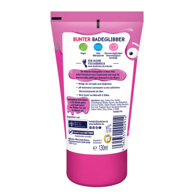 Косметика - Слайм для ванны Bubchen розовый 130 мл (1500088)#2