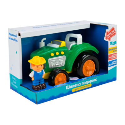 Развивающие игрушки - Развивающая игрушка Країна Іграшок Играй и учись Трактор (PL-724-33)#4
