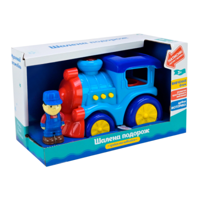 Розвивальні іграшки - Розвиваюча іграшка Країна Іграшок Грайся та навчайся Локомотив (PL-724-35)#4