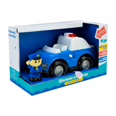 Розвивальні іграшки - Розвиваюча іграшка Країна Іграшок Грайся та навчайся Поліцейська машинка (PL-724-36)#4