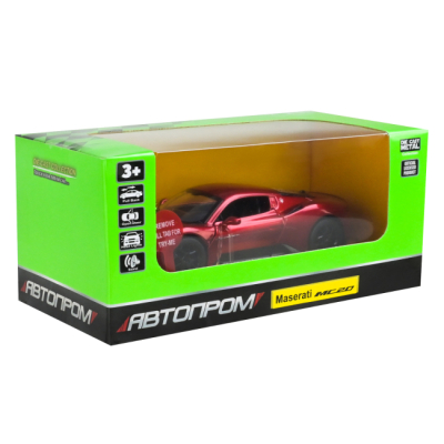 Автомодели - Автомодель Автопром Maserati MC20 красная (68734/3)#4