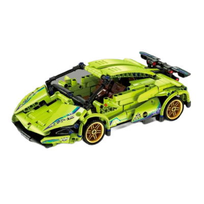 Конструктори з унікальними деталями - Конструктор Maya toys Суперкар зелений 470 елементів (J2007C)#2