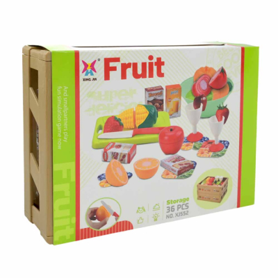 Детские кухни и бытовая техника - Игровой набор Країна Іграшок Корзина продуктов (XJ552)#2