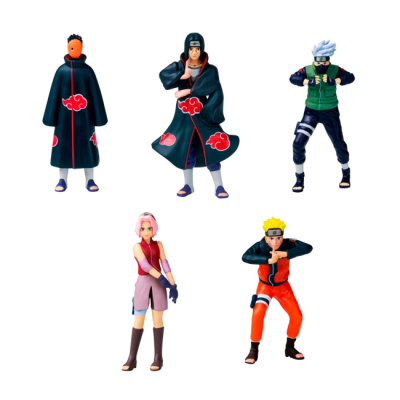 Фигурки персонажей - Набор фигурок PMI Naruto Shippuden Делюкс (NSH2060/3)#2