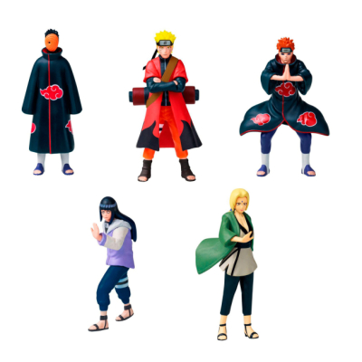 Фигурки персонажей - Набор фигурок PMI Naruto Shippuden Делюкс (NSH2060/4)#2