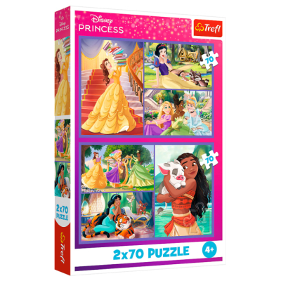 Пазлы - Пазл Trefl Princess Сказочные дни 2 в 1 (34440)#2
