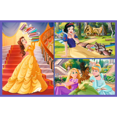 Пазлы - Пазл Trefl Princess Сказочные дни 2 в 1 (34440)#4
