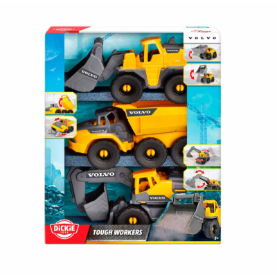 Транспорт и спецтехника - Игровой набор Dickie Toys Строительная техника (3725007)#2