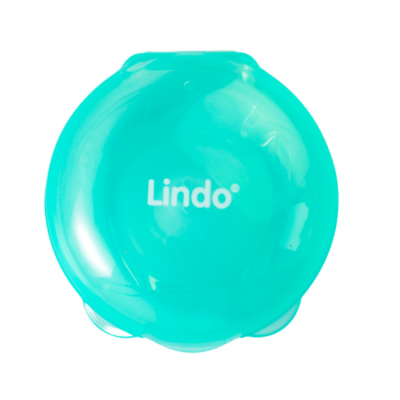 Товары по уходу - Силиконовые накладки для сосков Lindo в зеленом контейнере (8850217308022)#2