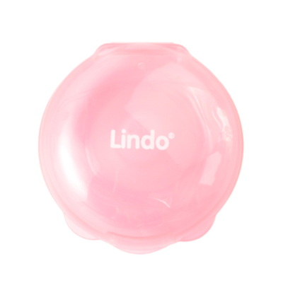 Товары по уходу - Силиконовые накладки для сосков Lindo в розовом контейнере (8850217608023)#2