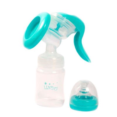 Товари для догляду - Молоковідсмоктувач Lindo Механічний з пляшечкою (8850217000711)#2