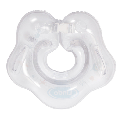 Для пляжу і плавання - Коло надувне Lindo для купання немовлят біле (8914927915656)#2