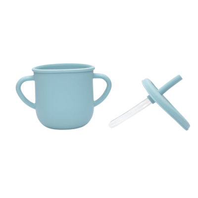 Пляшки для води - Поїльник Lindo З трубочкою сірий (4890211017388)#2