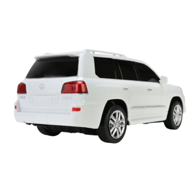 Радиоуправляемые модели - Автомодель Країна Іграшок Lexus LX570 2015 на радиоуправлении белая 1:24 (PM2406)#3