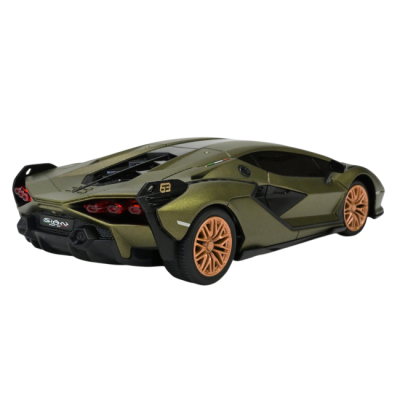 Радиоуправляемые модели - Автомодель Країна Іграшок Lamborghini Sian FKP 37 на радиоуправлении зеленая 1:24 (PM2411 GREEN)#3