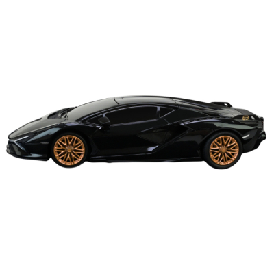 Радиоуправляемые модели - Автомодель Країна Іграшок Lamborghini Sian FKP 37 на радиоуправлении черная 1:24 (PM2411)#2