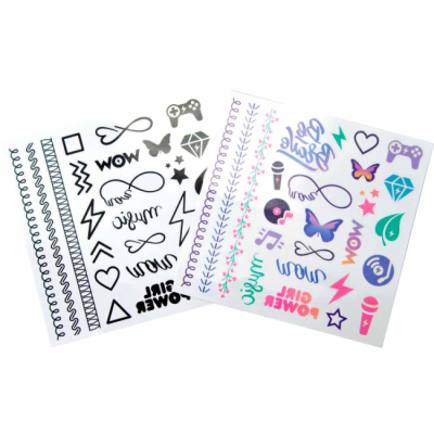 Косметика - Тату для тіла Kids Licensing Стиль та краса (WOW00016)#2