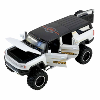 Автомодели - Автомодель Автопром Hummer белая (AP7737/1)#2