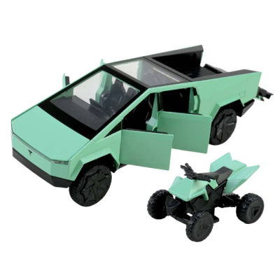 Автомодели - Автомодель Автопром Tesla мятная (AP74223/2)#3