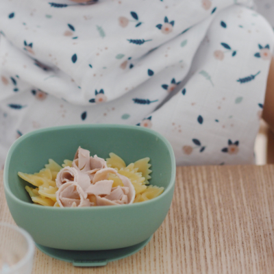 Товары по уходу - Тарелка Beaba силиконовая на присоске оливковая (913547)#3