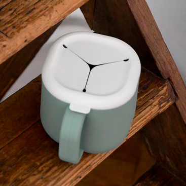 Товары по уходу - Чашка Beaba Pick 'n' Snack силиконовая оливковая (913564)#4