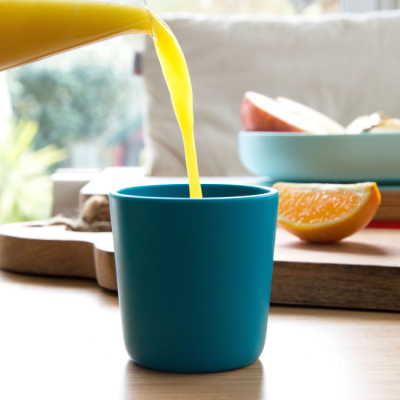 Товары по уходу - Стакан Beaba силиконовый синий 180 мл (913434)#3