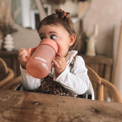 Товары по уходу - Поильник - непроливайка Beaba 360° розовый (913571)#6