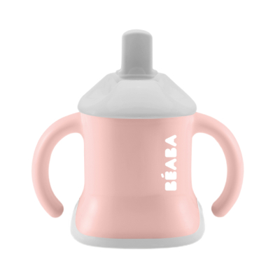 Товары по уходу - Поильник Beaba Evoluclip учебный розовый (913474)#2