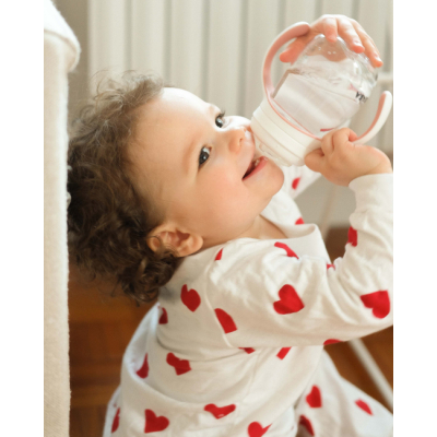 Товары по уходу - Поильник Beaba учебный розовый (913478)#7