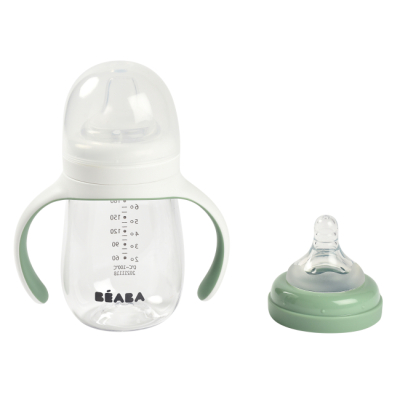 Товары по уходу - Поильник Beaba учебный зеленый (913531)#2