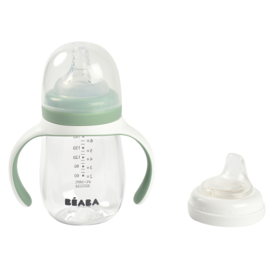 Товары по уходу - Поильник Beaba учебный зеленый (913531)#3