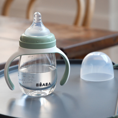 Товары по уходу - Поильник Beaba учебный зеленый (913531)#5