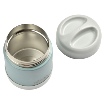 Ланч-боксы - Пищевый термоконтейнер Beaba зелено-серый 300 мл (912907)#3