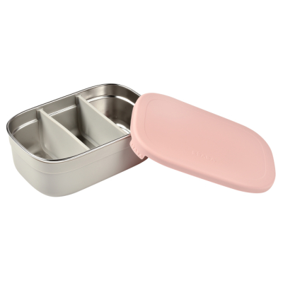 Ланч-бокси - Ланч-бокс Beaba металевий рожевий 760 мл (914002)#2