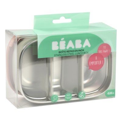 Ланч-бокси - Ланч-бокс Beaba металевий рожевий 760 мл (914002)#6